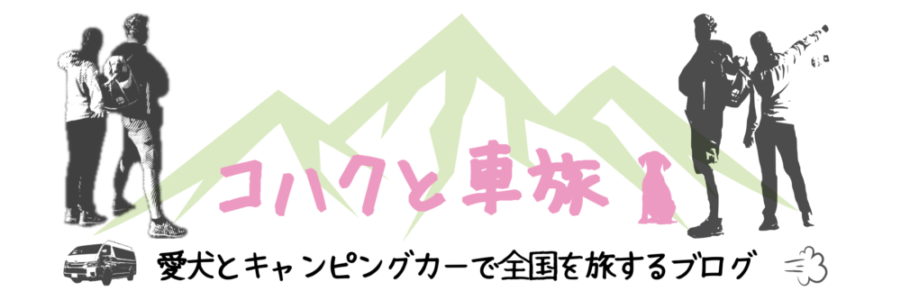 コハクと車旅